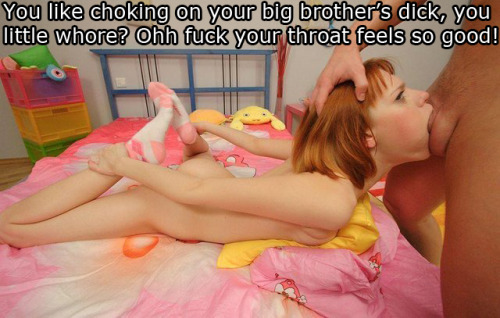 Brother sister incest blowjob