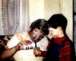 My daddy let me sip his beer when I was little.