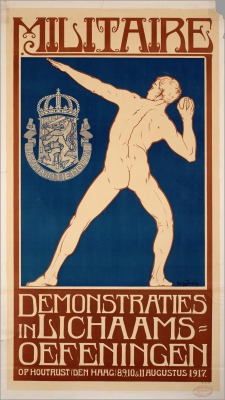 androphilia:  Militaire Demonstraties In Lichaamsoefeningen By Lambertus Mattheus Jansen, 1917 