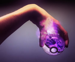pokemonfourever:  Dark Lugia pokeball by =jonathanjo  that is probably radiation it will probably make your hand sick.