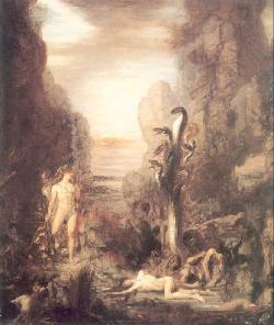 Gustave Moreau, hercules and the laernian hydra