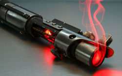 My picture of a used lightsaber. 
