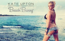 Kate Upton - Beach Bunny. ♥  This picture makes me want to do naughty things with her! ♥