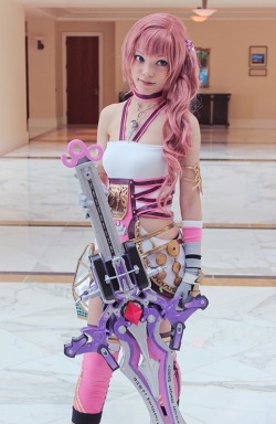 cosplaycollection:  Serah Farron From Final Fantasy  m