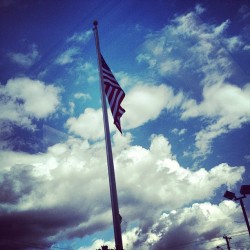 MURKA. #american #flag #amurka #iphoneography #instagram #photography  (Taken with instagram)