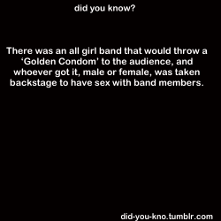did-you-kno:  The band was called Rockbitch. Source 