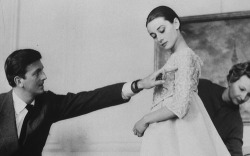 Audrey Hepburn and Hubert de Givenchy