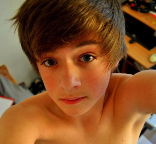 Young teen boy nudists