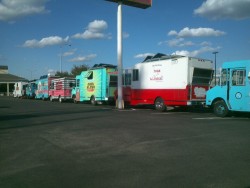My day just got a lot better. Stumbled upon food truck heaven.