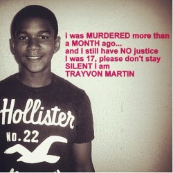 nathaliee:  I can’t believe that they still haven’t arrested Zimmerman. This is so stupid! Rest in Paradise, Trayvon Zimmerman. 