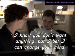 &ldquo;I know you don&rsquo;t want anything, but I bet I can change your mind.&rdquo;