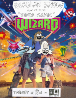 YES. bentonconnor:  New Regular Show episode “Video Game Wizard” by me and Hilary Florido airs tonight at 8PM on Cartoon Network!  Oh, and if Fred Savage is reading this, please don’t sue me… 