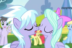 bronypride:  traptin85:  fillydelphia:  epicplatypus:  askthewingbonermaker:  Cloud Chaser x Flitter srsly did nobody catch this little scene besides me? Perfect screencap.  THAT WAS TOTALLY ON PURPOSE!  oh mY GOD  really guys? this is so fucking fake