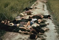 fyeah-history:  My Lai Massacre, 1968The My Lai Massacre was the Vietnam War mass murder of between 347 and 504 unarmed civilians in South Vietnam on March 16, 1968, by United States Army soldiers of “Charlie” Company of 1st Battalion, 20th Infantry