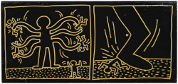 thefiftyeight:  Keith Haring - Untitled, 1982