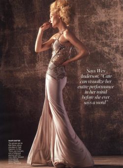 Magazine: Vogue USIssue: November 2006 Model: Cate BlanchettPhotographer: Steven KleinStylist: Tonne Goodman
