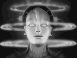 Brigitte Helm in Metropolis by Fritz Lang, 1927.