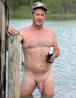 it was dad that got me into shaved pubes on a fishing trip!