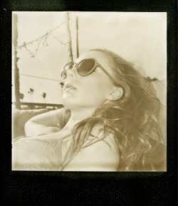 derekwoodsphotography:  The Lolita-esque Miss Brooke Lynne. Brooke Lynne. LA. 2012. Polaroid 350. 