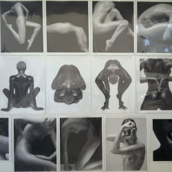 Shot with the incredible Sylvie Blum today. This is her wall (I&rsquo;m the top row).  (Taken with instagram)