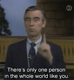      Usually when people do that “you’re special” crap I tend to roll my eyes. But when Mister Rogers said it…   That’s because Mister Rogers meant it.  That’s because Mister Rogers meant it.  That’s because Mister Rogers meant it.  