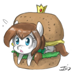 Why are you a burger, Rai!? Why are you a burger!?