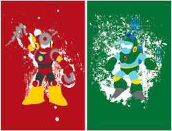 ianbrooks:  Mega Man 2 Robot Masters by Miles Donovan / The Daily Robot Look, we all know Mega Man 2 was the best Mega Man there ever was or will be, you cant argue that point. Empirical scientific evidence supports this, so why not support science and