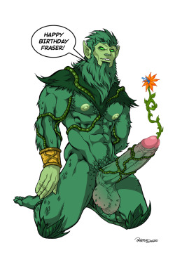eroticgaycomics:  One of my birthday presents from Patrick came EARLY! SQUEEEEEE!   Moss Man is one of my absolute FAVORITE Masters of the Universe characters! He is wise and sexy and mysterious and environmental and healing and just so DAMNED hot!  The