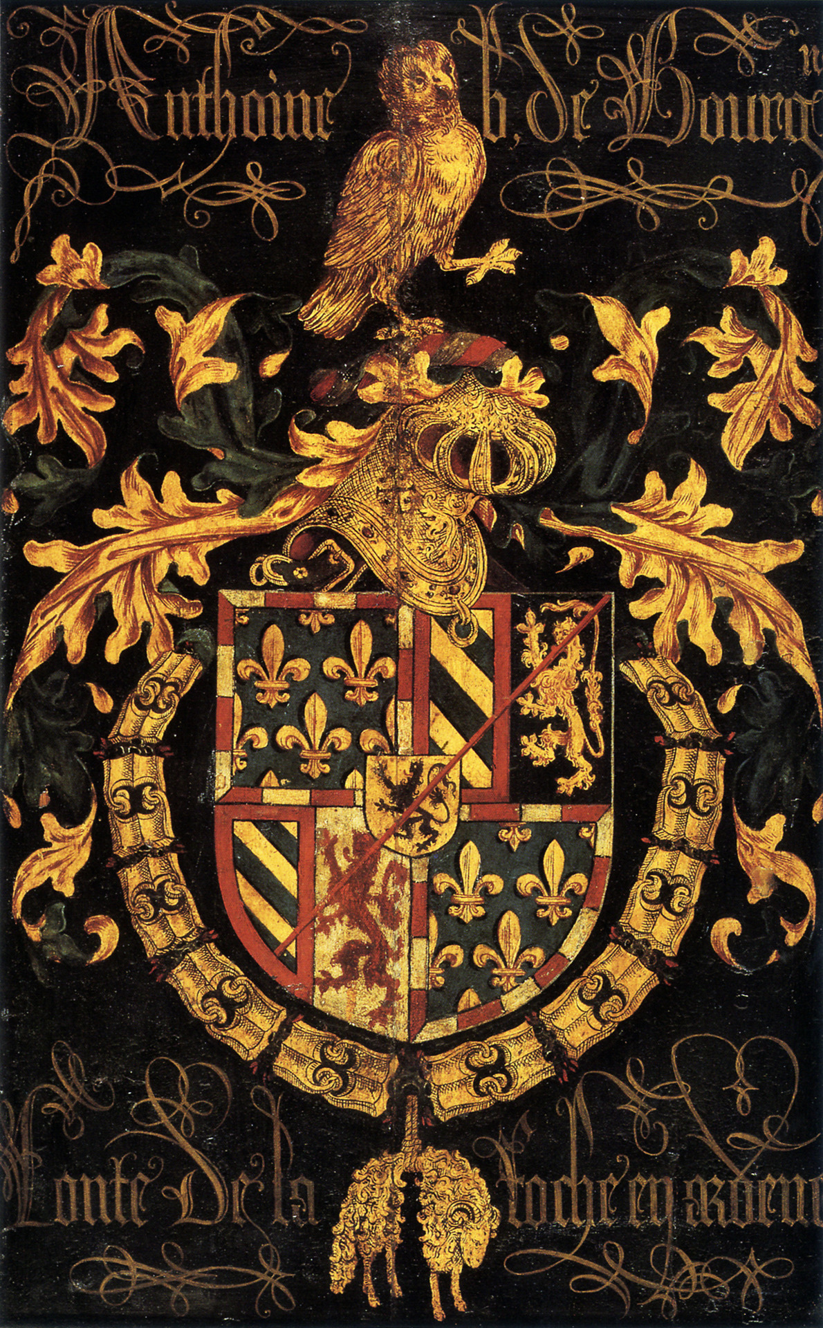 Family crests of europe black nobility