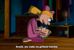 thehappyincident:   helga just said that arnold makes her pussy quiver  this is a CHIILDREN’S SHOW 