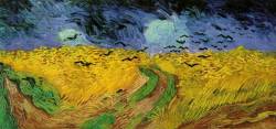 Wheat Field with Crows by Vincent van Gogh, 1890