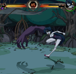 grimphantom2:  ninsegado91:  vanillycake:  Whoah whoah Skullgirls added a Marceline DLC?!  Would love for this to happen!😁  That would be cool, also Marceline fits well =)   YES!!!! &lt;3 &lt;3 &lt;3