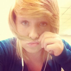 Stache. :) #mustache #girl #teen #iphoneography #iphonesia #instagood #instagrove #follow #like #plugs #gauges (Taken with instagram)