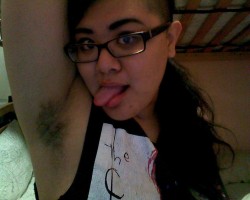 i-want-to-run-to-you:  I was supposed to send these to my boyfriend, but we got into a lame fight last night, so I’m just putting them on here instead.  Anyway, I love my furry little armpits.  