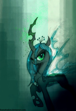 foxintwilight:  Princesses? Pfff, what about a queen Seriously, guys, Chrysalis is the best villain &lt;3 Even just for her design.Omg, dat finale. THIS is how you end a season. Damn, I can’t find words for all this… Damn.  Yep! &lt;3 I expect that