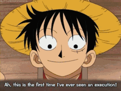 alittlebitofonepiece:  Luffy: Ah, this is the first time I’ve ever seen an execution. Buggy: It’s your execution. Luffy: WHA-?! YOU’RE JOKING! Buggy: YOU’RE THE ONE WHO’S JOKING! 