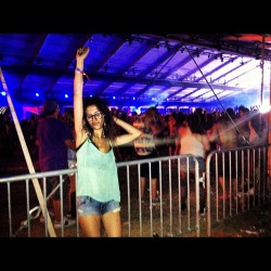 Solo dance party. (Taken with Instagram at Coachella)