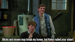 tortheworld:  Oh, Kelso! Can’t get enough of That 70’s Show. 