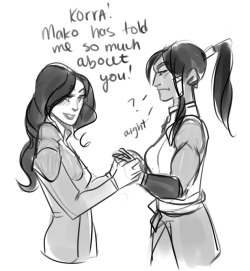 thesimplethings1:  beawarriordragon:  girladventurer:  Asami is curious about Korra.  Hahahhahahhahahsa  canon asami  hehe &ldquo;curious&rdquo; ;3