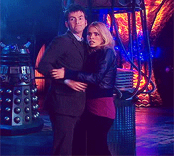 gallifreyanheart:   #The way that he grabs her in the first gif #trying to shield her from the horror #his hand on her waist protectively #like don’t you dare hurt her #i will not let you scare her or manipulate her #because she does not deserve