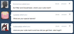 ask-flitter-and-cloudchaser:  ((Splitting this answer into two parts, Cloudchaser’s Cutie Mark is next :3))