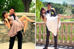 safe-love:  -onyourknees:  l0st-inside-my-mind:  live-love-laaugh:  genelazegui:  erickkababe:  Their Senior Prom to their wedding.  I’ve already reblogged this picture, but I’m reblogging it again because it’s probably one of the cutest pics I’ve