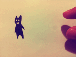 batmansbunny&rsquo;s GIF - My attempts to capture Batman were pointless for I am no match against his ninja skills&hellip; on We Heart It. http://weheartit.com/entry/27824272