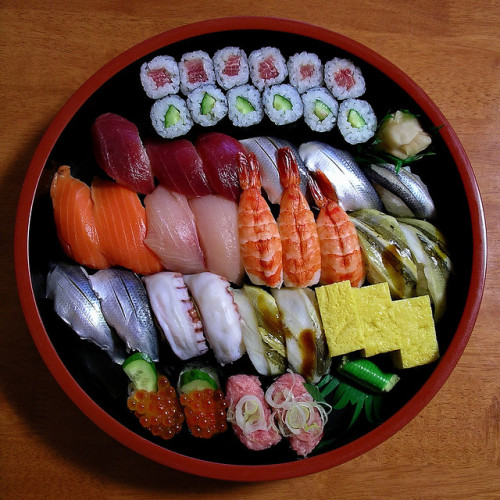 Authentic sushi