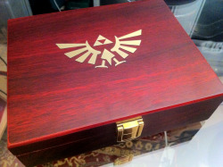 legend of zelda Hylian Shield and Full Heart Container