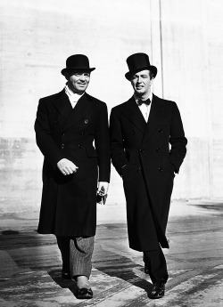 avagardner:  Clark Gable &amp; Robert Taylor, 1940. 