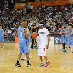  allen iverson in china rocking the question 3&rsquo;s