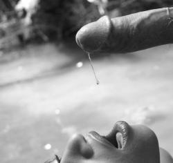 I so love to be teased with precum&hellip;I swear the moment I touch it or taste it&hellip;my sexual want and craving take over and my body&hellip;my hands&hellip;my mouth will so work for that sweet salty milk&hellip;.fuck me this picture turns me on