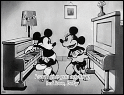 mothgirlwings:  Mickey and Minnie Mouse - “The Birthday Party” (1931) 