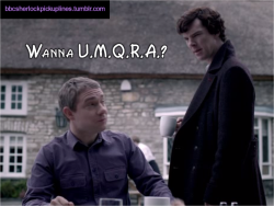 John &ldquo;Three Continents&rdquo; Watson, from BBC Sherlock pick-up lines.